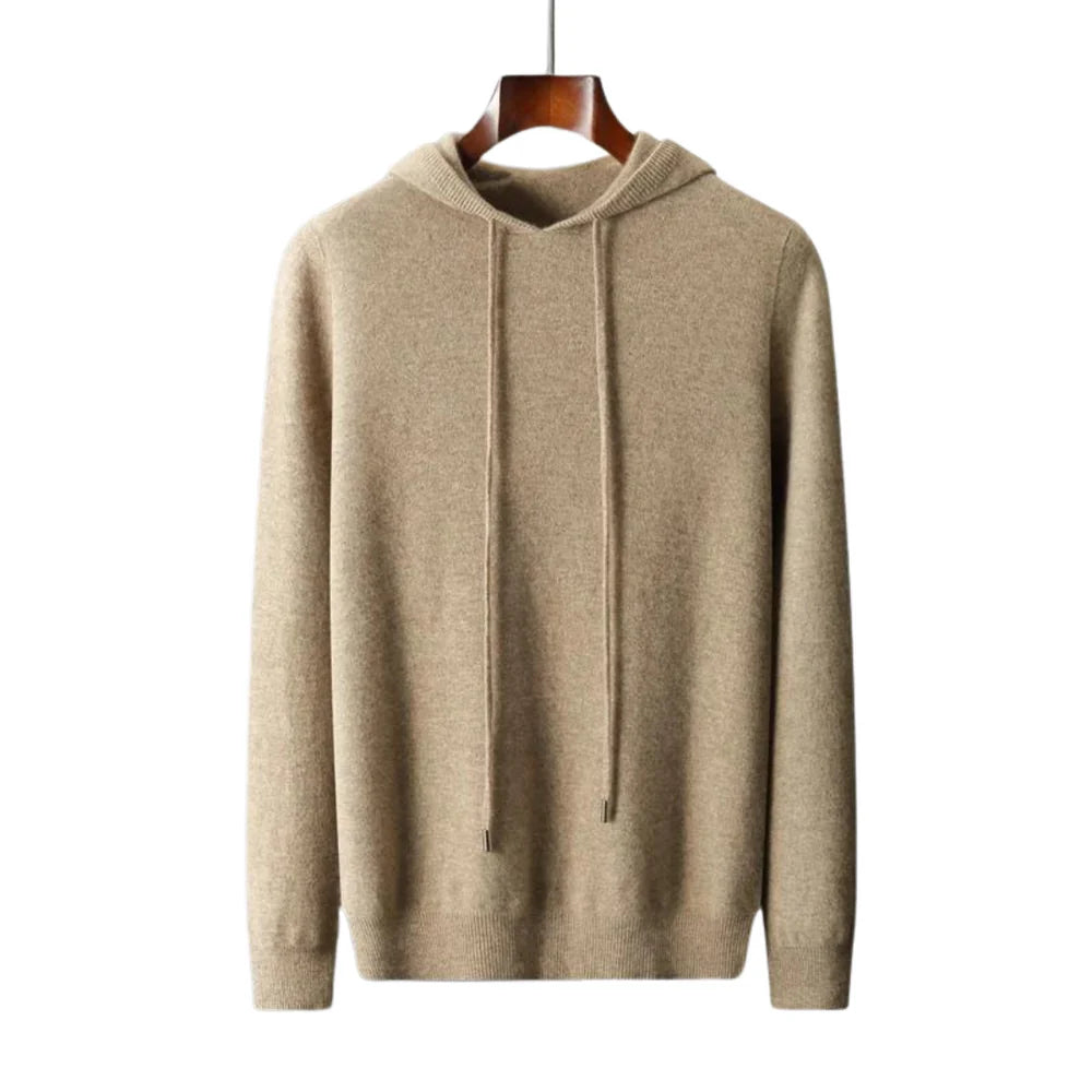 100% Cashmere Hooded Sweater