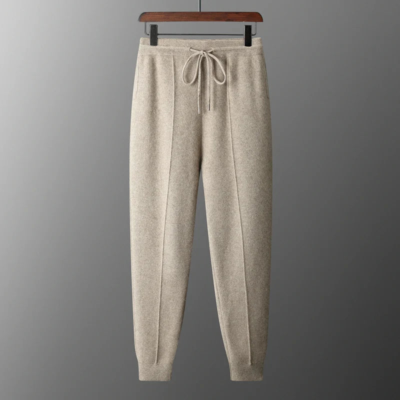 100% Cashmere Trousers