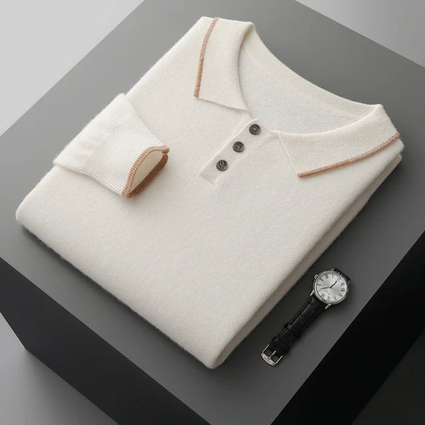 100% Cashmere Polo