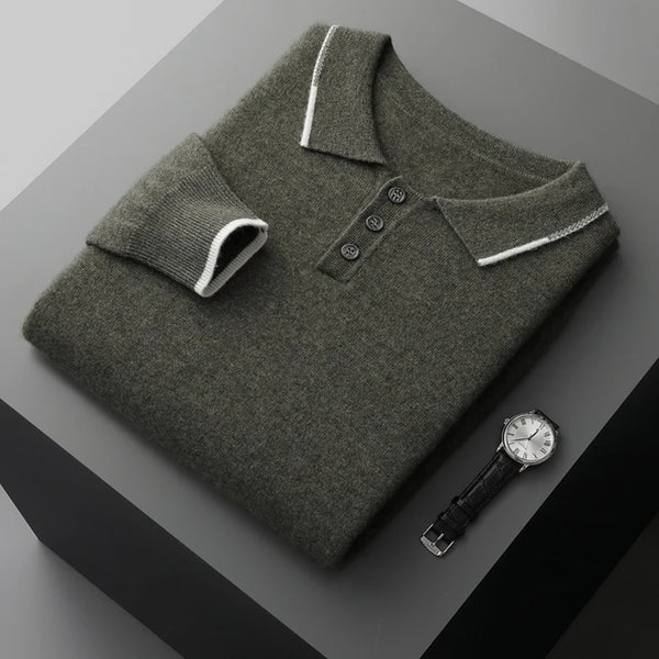 100% Cashmere Polo