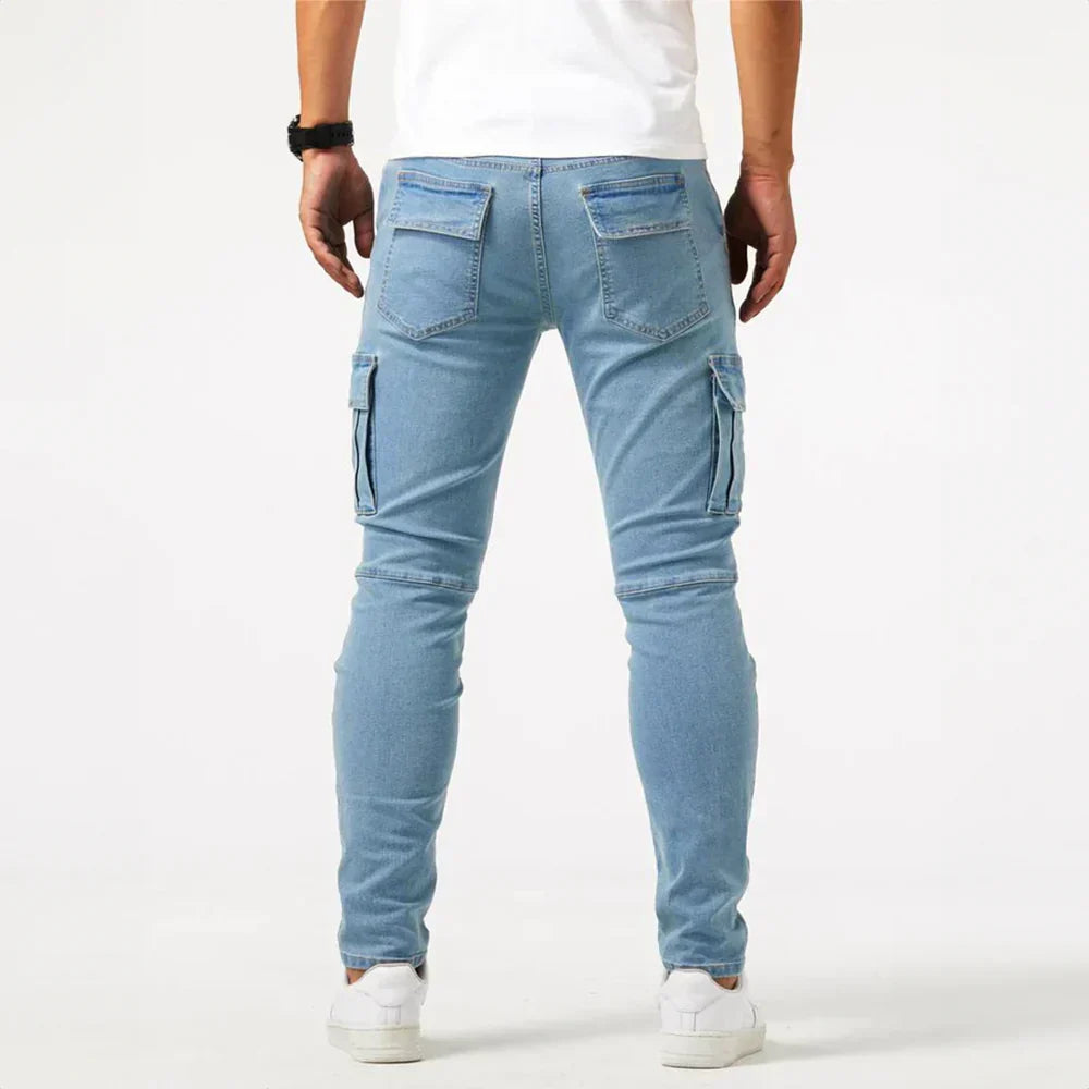 Cargo Denim Jeans